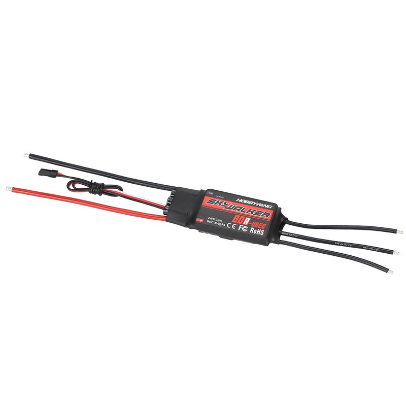 Brushless ESC 5V/5A BEC For Airplane 13.5 x 2 x 9cm - v1603971372/N41399244A_2