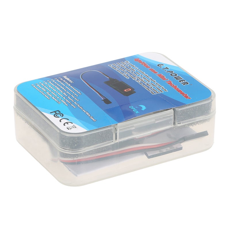 G.T.POWER - Ignition Mini Tachometer Revolution Meter For RC CDI Petrol Gas Engine 9 x 3 x 6.5cm - Image 1