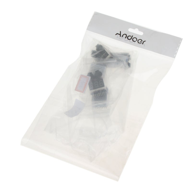 null - 5-Piece 1-8S Indicator RC Li-ion Lipo Battery Tester Set 9 x 4 x 5cm - Image 1
