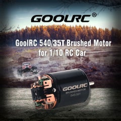 GoolRC 540 35T 4 Poles Brushed Motor And 60A Waterproof ESC 10.2 x 6 x 8cm  - Image 5