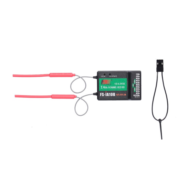 Flysky - FS-iA10B Receiver 2.4G 10CH For Flysky Transmitter 10 x 2 x 5cm - Image 1