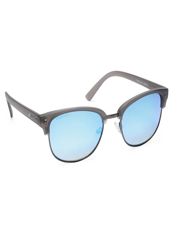 fastrack Grey Clubmaster Men Sunglasses