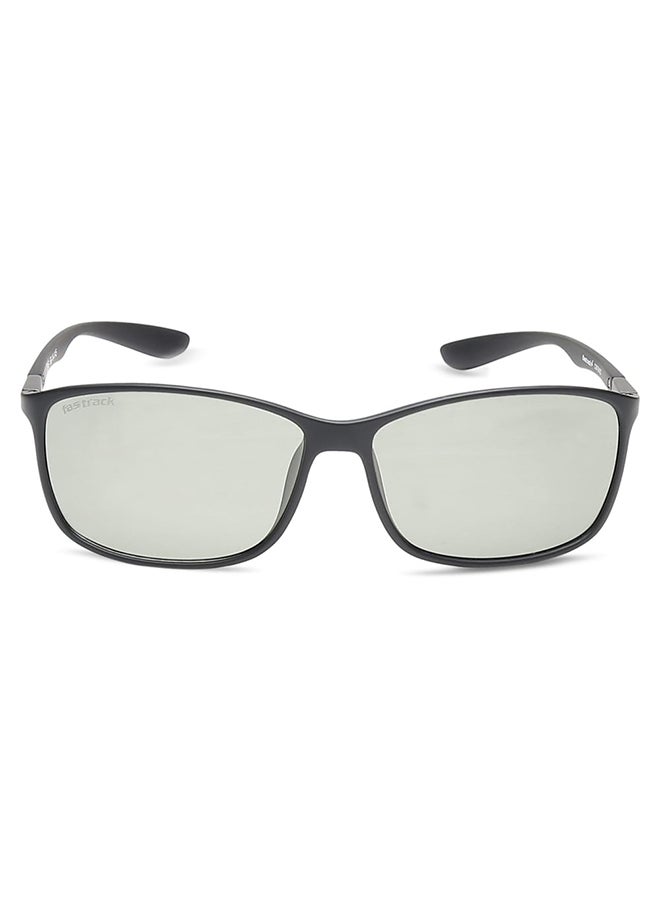 fastrack Men's Square Frame Photochromatic Sunglasses - Lens Size: 60 mm  - Image 1