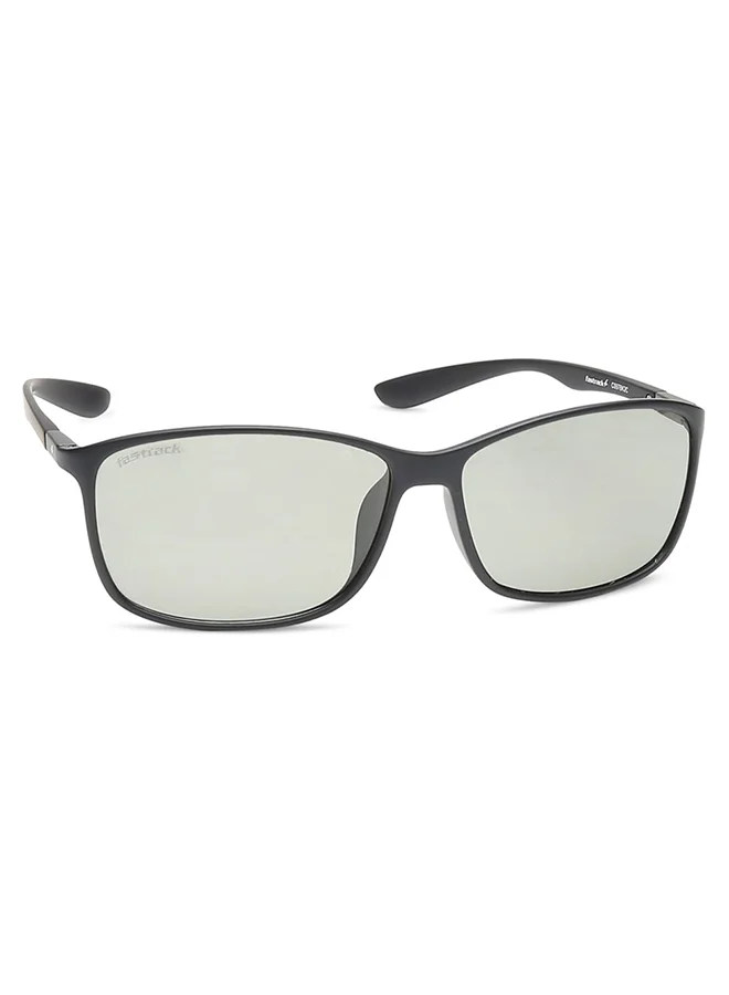 فاستراك نظارات شمسية مربعة سوداء للرجال