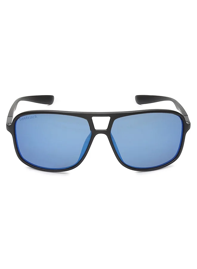 فاستراك نظارات شمسية مربعة رجالية سوداء
