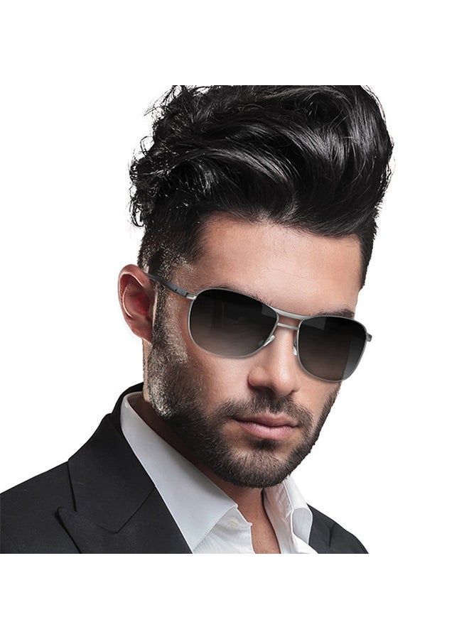 fastrack Men's Square Frame UV Protected Sunglasses M032BK2  - Image 5