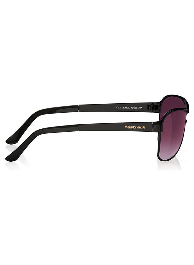 fastrack - Men's Pilot Frame UV Protected Sunglasses M035GY1 - Image 1