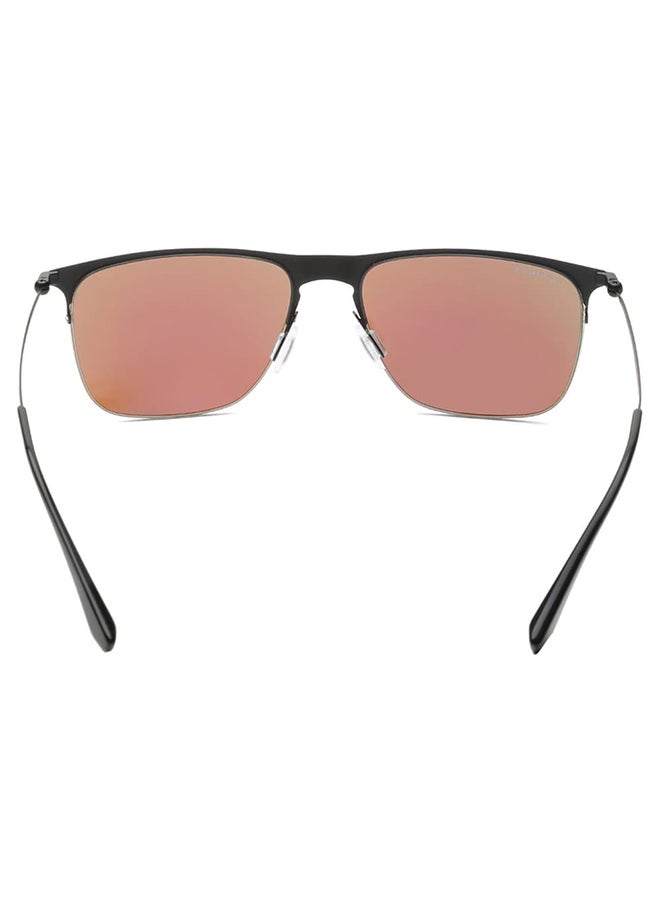 fastrack Men's Square Frame UV Protected Sunglasses - Lens Size: 56 mm  - Image 4