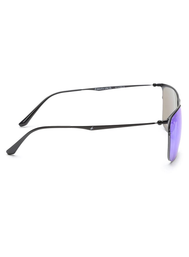 fastrack Men's Square Frame UV Protected Sunglasses - Lens Size: 56 mm  - Image 3