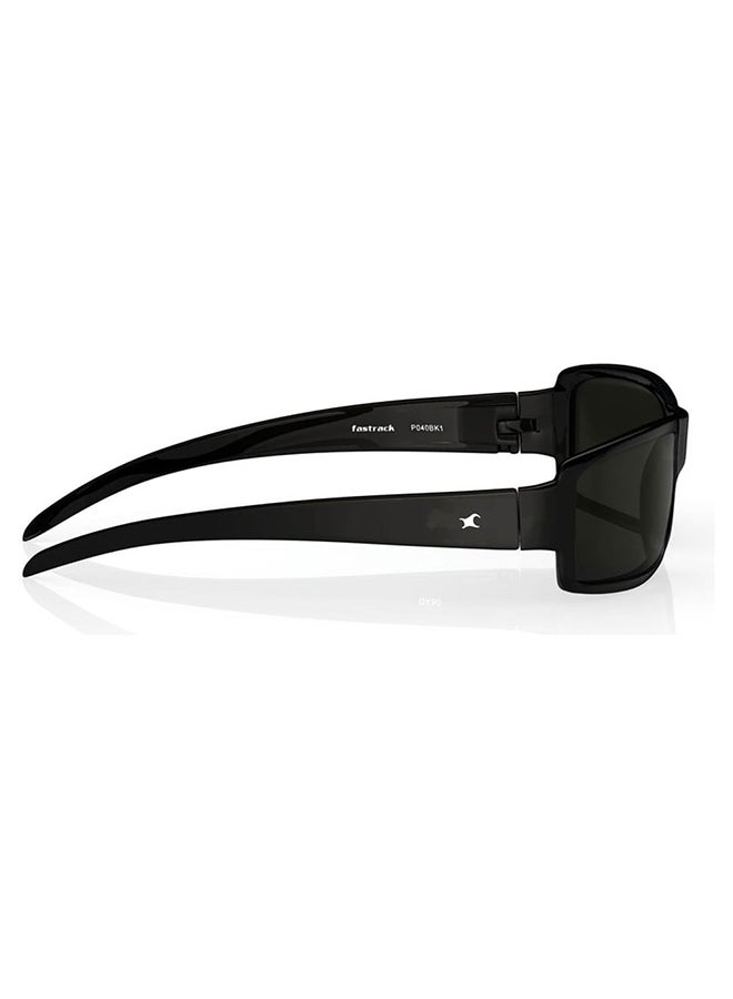 fastrack Men's Rectangular Frame UV Protected Sunglasses P040BK1  - Image 3