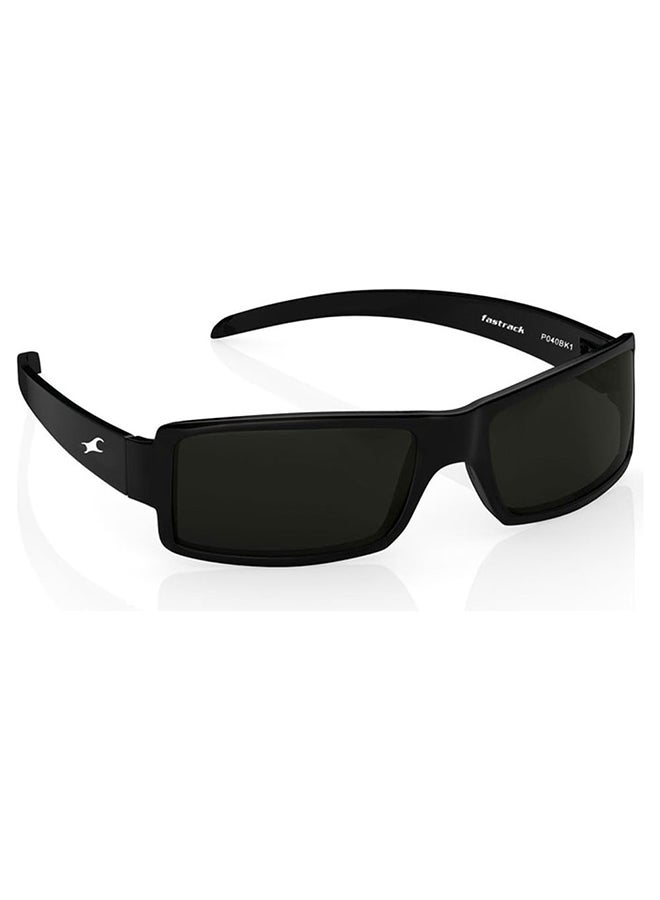 fastrack Men's Rectangular Frame UV Protected Sunglasses P040BK1  - Image 2