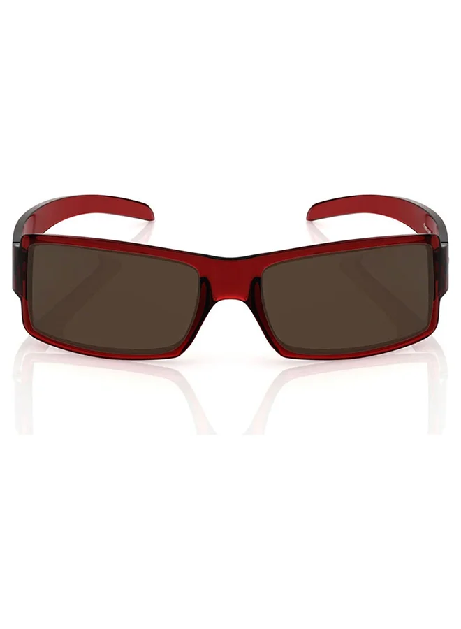 fastrack Brown Rectangle Men Sunglasses (P040BR2|62)