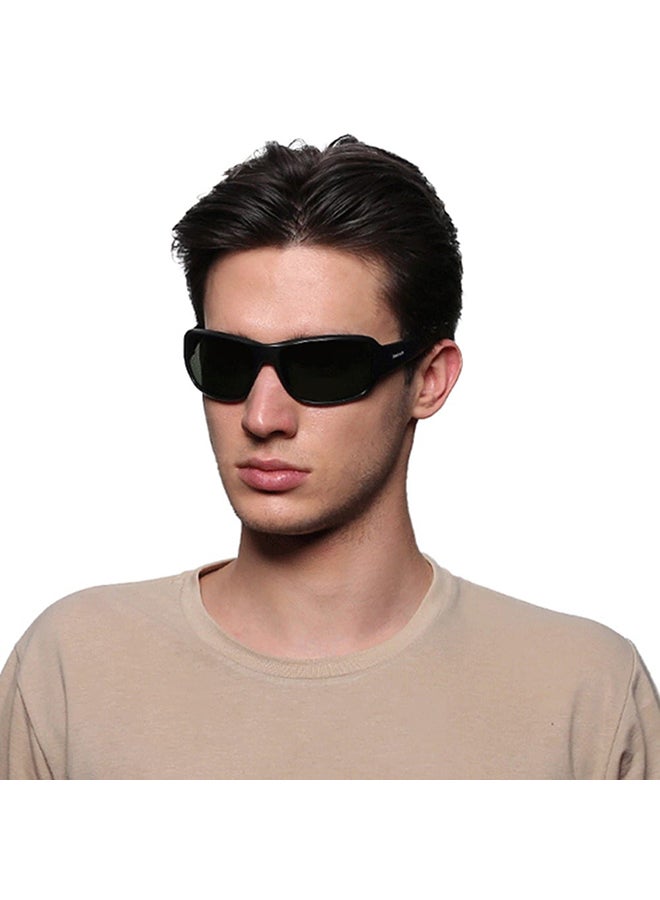 fastrack - Men's Wrap Frame Polarized Sunglasses P294GR4P - Image 1