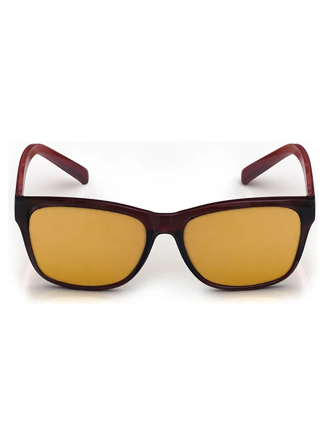 fastrack Brown Wayfarer Men Sunglasses (P357BR6P|55)