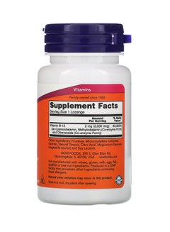 Now Foods B-12 Nervous System Health Dietary Supplement 2000mcg - 100 Lozenges  - Image 2