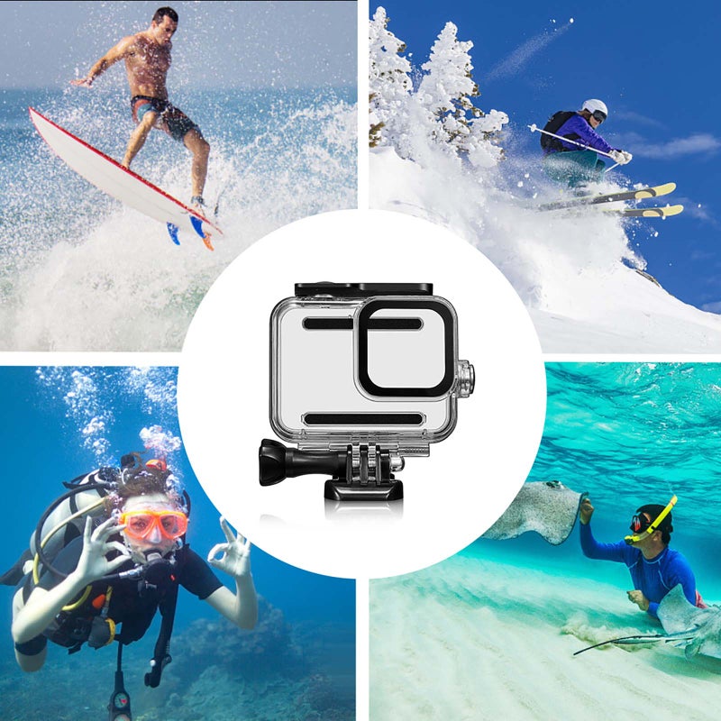 Generic - Frame Protective Case Cover For Gopro Hero 8 Action Camera 9.3 x 5.3 x 8.8cm - Image 1