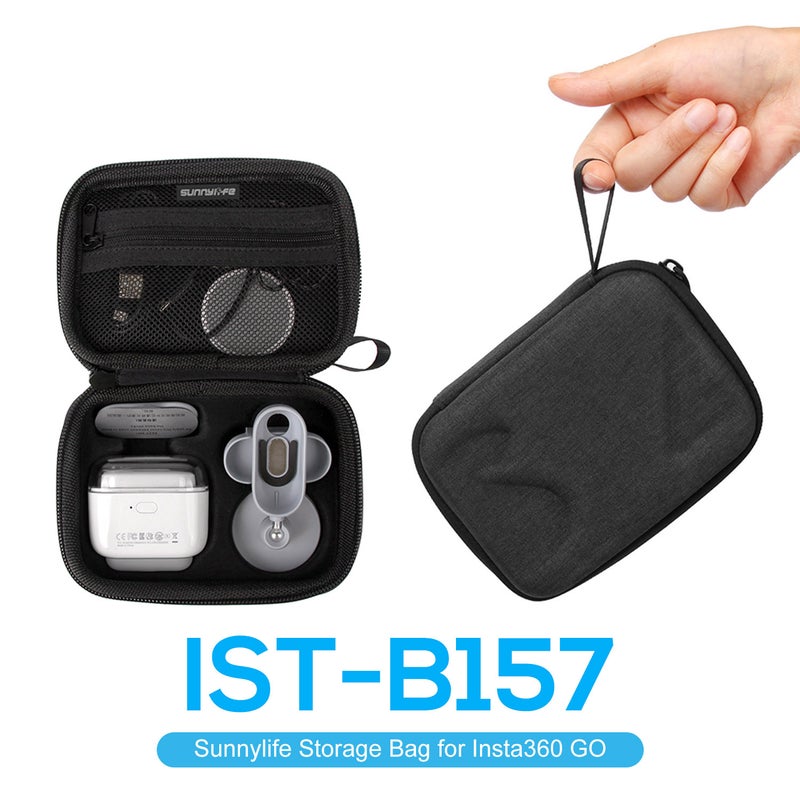 Sunnylife Portable Storage Bag With Insta360 GO 14.8 x 5.7 x 11cm  - Image 1