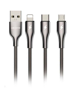 Kingkong Pro 3-In-1 USB Cable Connector Silver/Tarnish - v1603972753/N40455833A_1