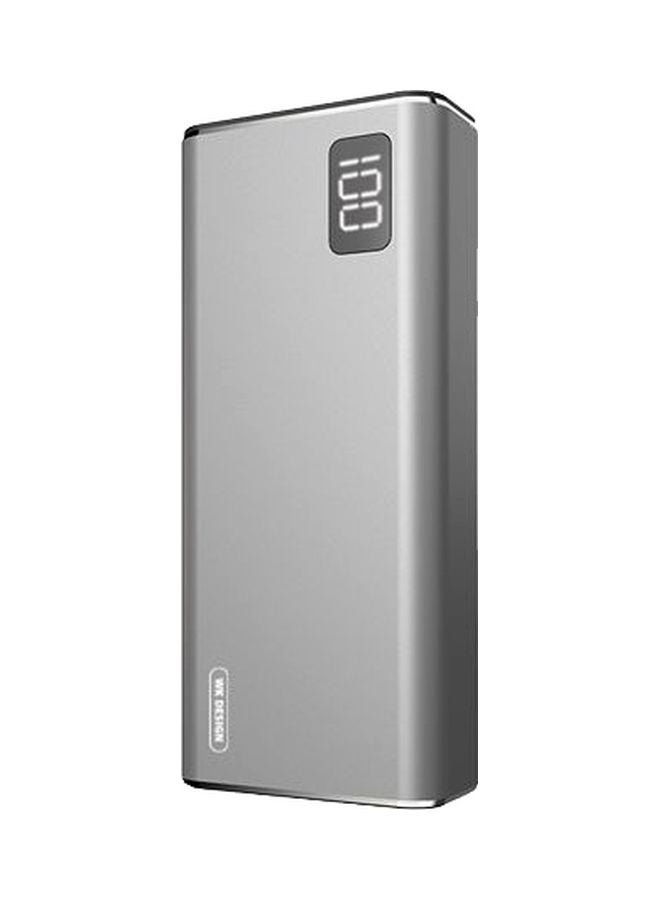 WK DESIGN Yozee 2 Power Bank Matte Silver - Image 2