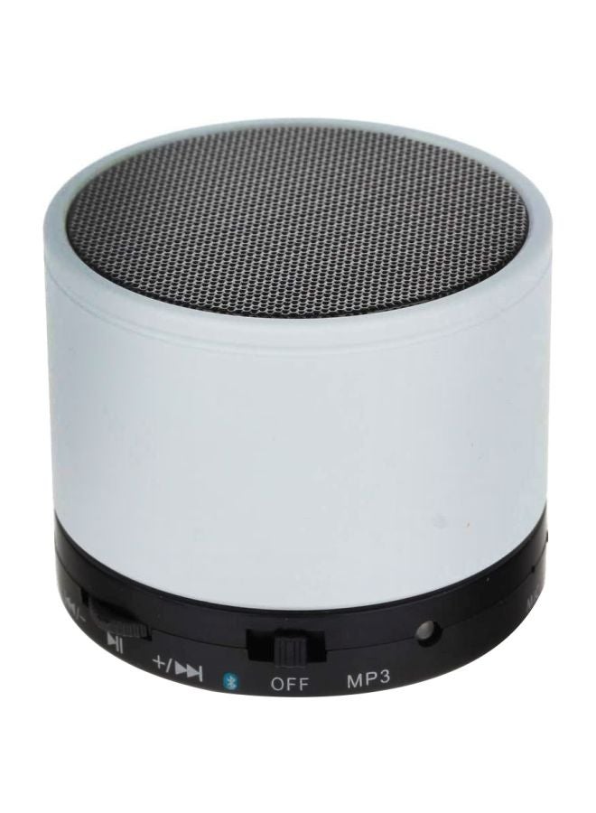 Portable Bluetooth Speaker White - Image 1