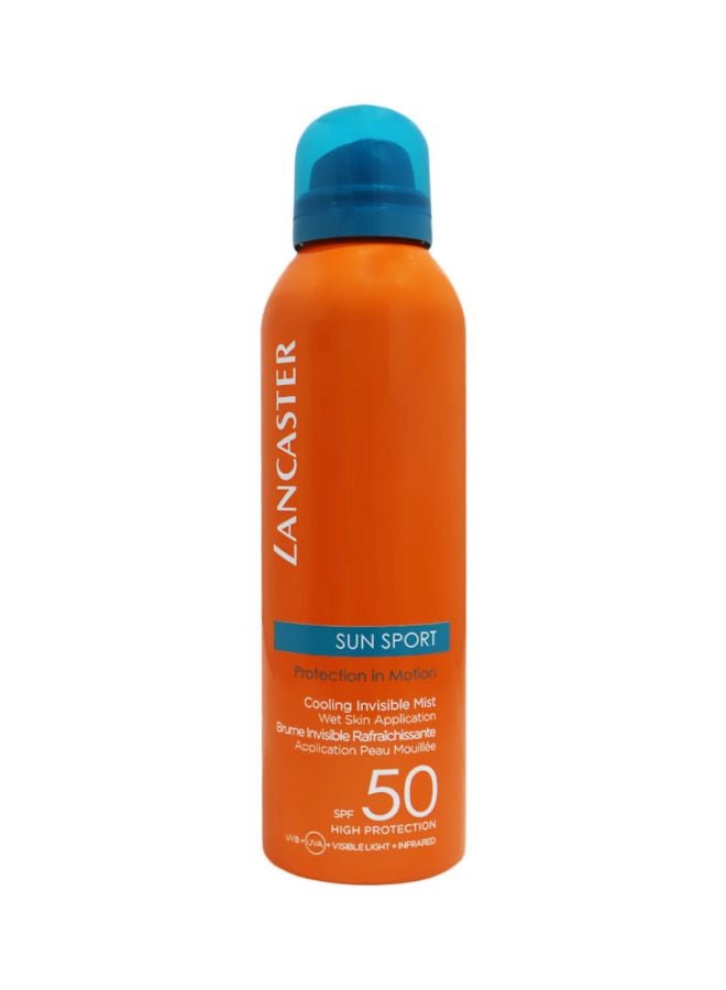 لانكستر بخاخ صن سبورت مهدئ شفاف بعامل حماية من الشمس SPF 50 200ملليلتر 