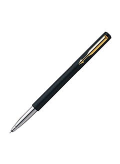 PARKER 2-Piece Vector Roller Ball Pen With Refill Black/Gold  - Image 3