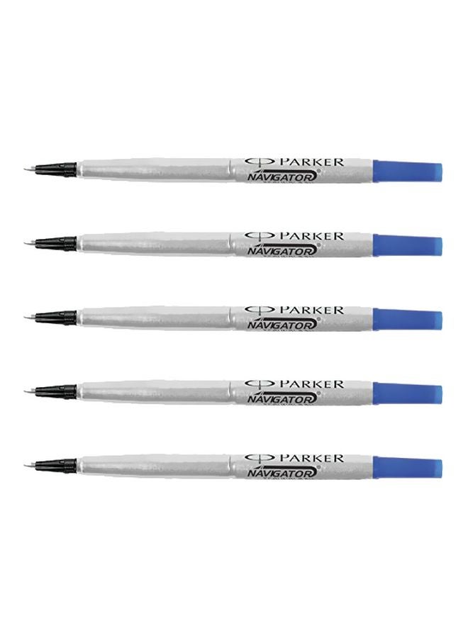 PARKER - 5-Piece Roller Ball Refill Set Blue - Image 1