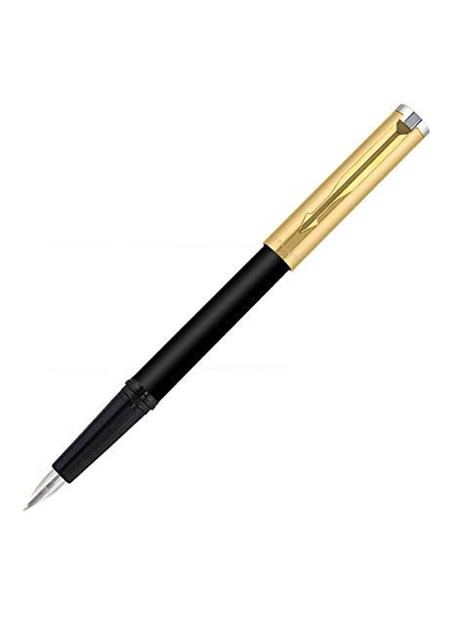 PARKER Beta Premium Fountain Pen With Refill Black/Gold/Silver - Image 4