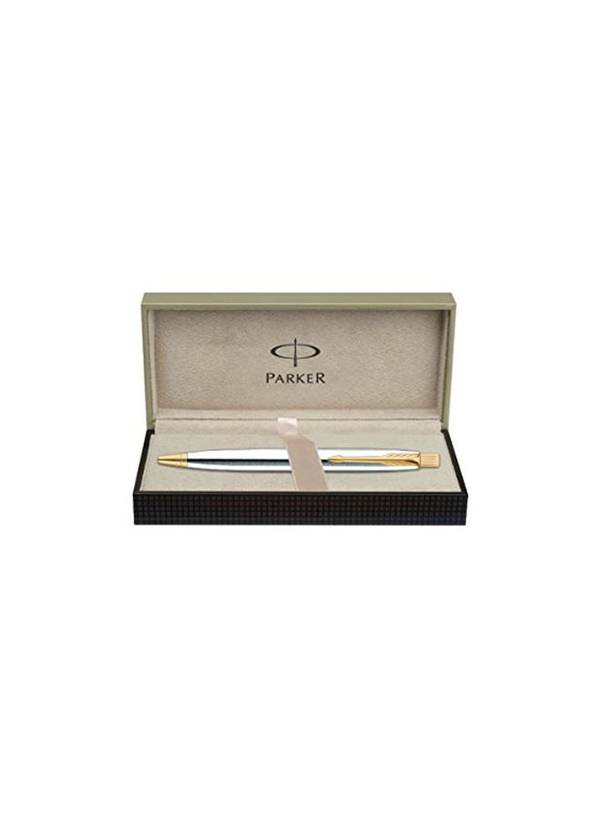 Aster Shiny Chrome GT Ballpoint Pen Blue
