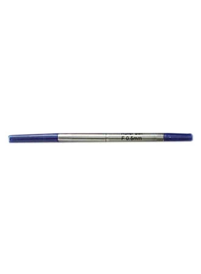 PARKER Pack Of 10 Quink Rollerball Refill Silver/Blue - Image 1