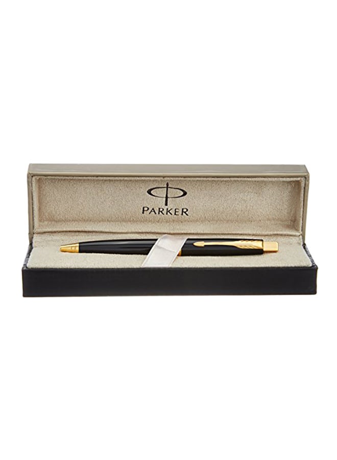 PARKER Aster GT Ballpoint Pen Black/Gold - Image 1
