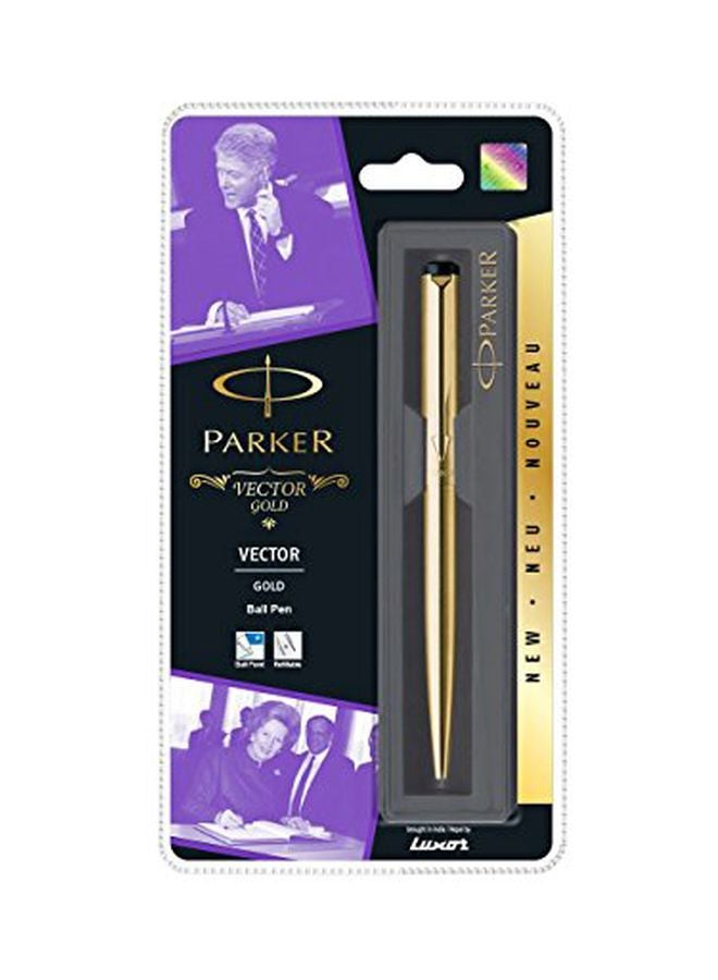 PARKER 2-Piece Vector Ballpoint Pen Blue - Image 3