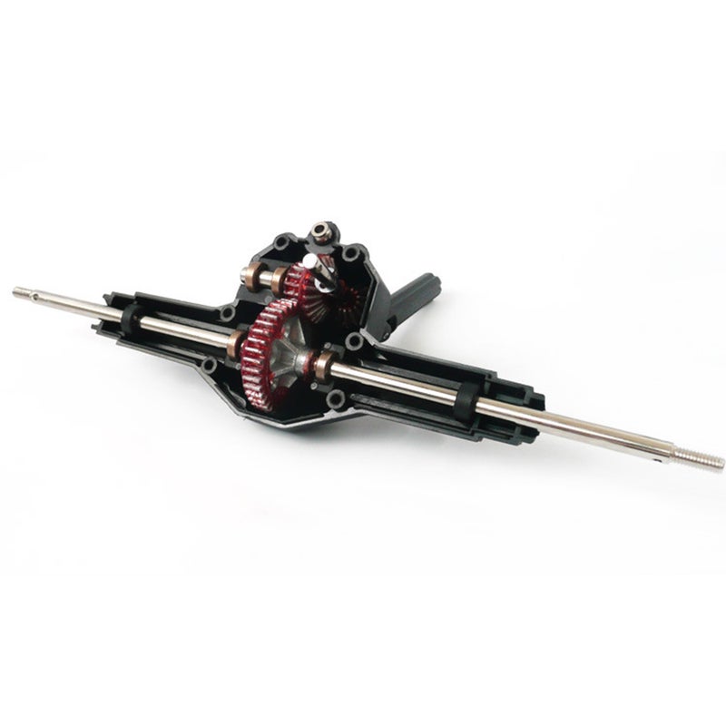 RC Car Accessories Rear Axle Gear Box Assembly Suitable For HG P401 P402 P601 Spare Parts 23.5cm  - Image 2