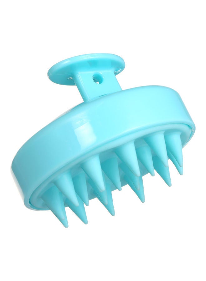 Silicone Head Massager Shampoo Brush Blue - Image 5