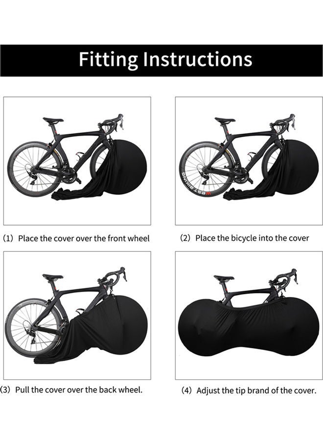 Generic - Bike Protector Cover MTB Road Bicycle Anti-dust Wheel Frame Cover Bike Scratch-proof Storage Bag 0.335kg - Image 1
