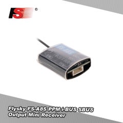 FS-A8S Mini 8CH Receiver PPM i-BUS SBUS Output For RC Transmitter Controller Drone 7cm