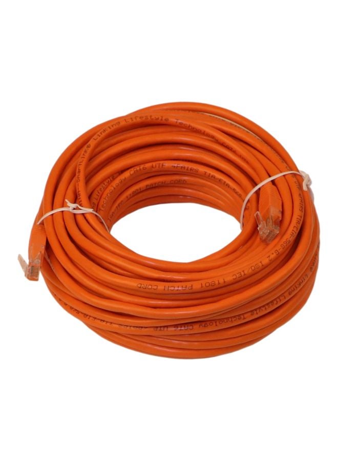 سلك توصيل UTP Cat6 برتقالي