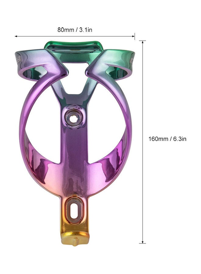 Generic Bicycle Water Bottle Cage Lightweight Electroplated MTB Mountain Bike Road Bicycle Cycling Water Bottle Holder 0.065kg  - Image 2