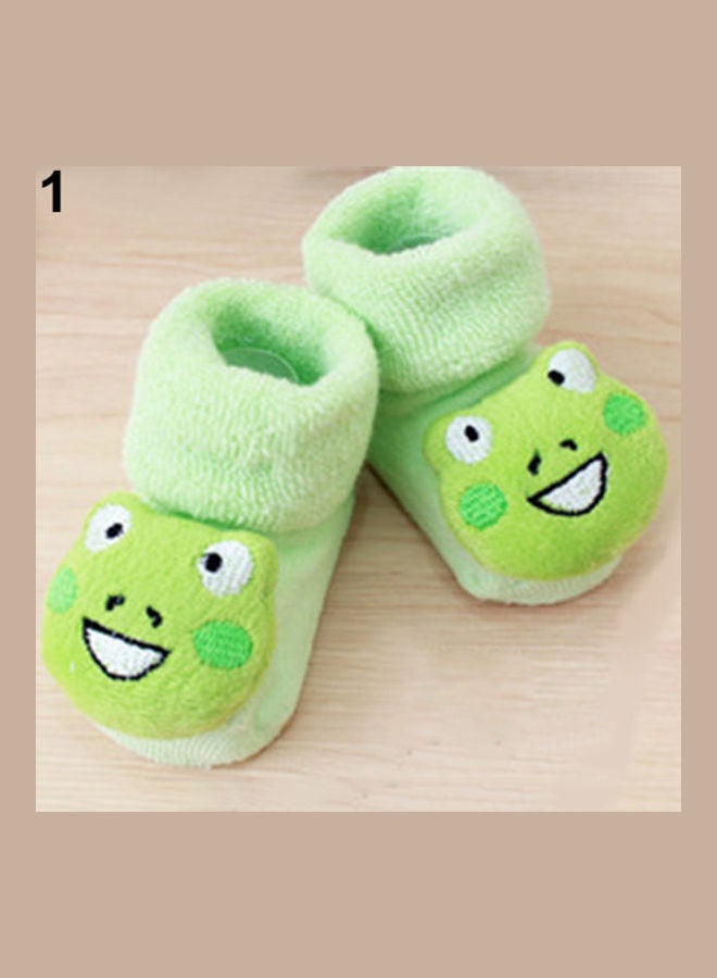 Animal Cartoon Slippers 07-Pink Rabbit - Image 4
