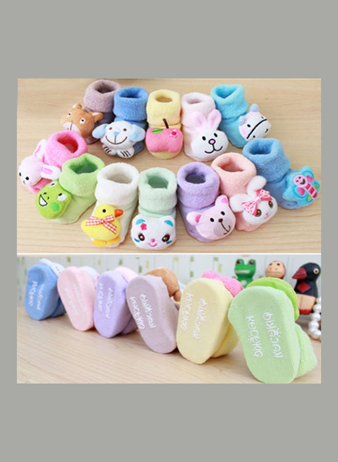 Animal Cartoon Slippers 03-Bowknot Rabbit - Image 3