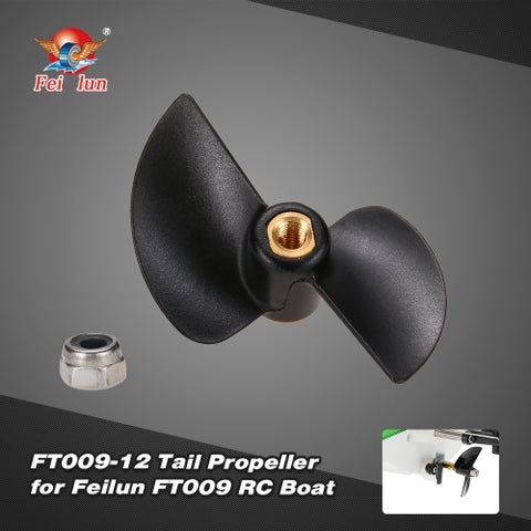 FT009-12 Tail Propeller Boat Spare Part 3.5cm