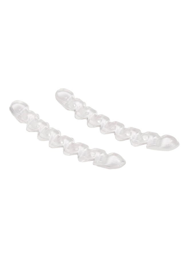 Generic - Silicone Sole Pads Cushion Shoe Inserts for Loose Shoes Gel 3D Anti Slip Insoles Foot Pads Protectors for High Heel Women Transparent - Image 1