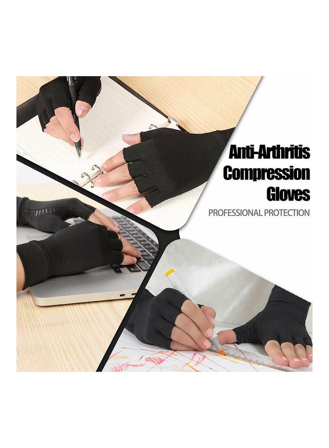 Generic - Copper Compression Arthritis Gloves High Copper Infused Compression Gloves for Women and Men Pain Relief and Healing for Arthritis - Image 1