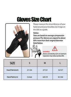 Copper Compression Arthritis Gloves High Copper Infused Compression Gloves for Women and Men Pain Relief and Healing for Arthritis - v1603976506/N41669885A_4