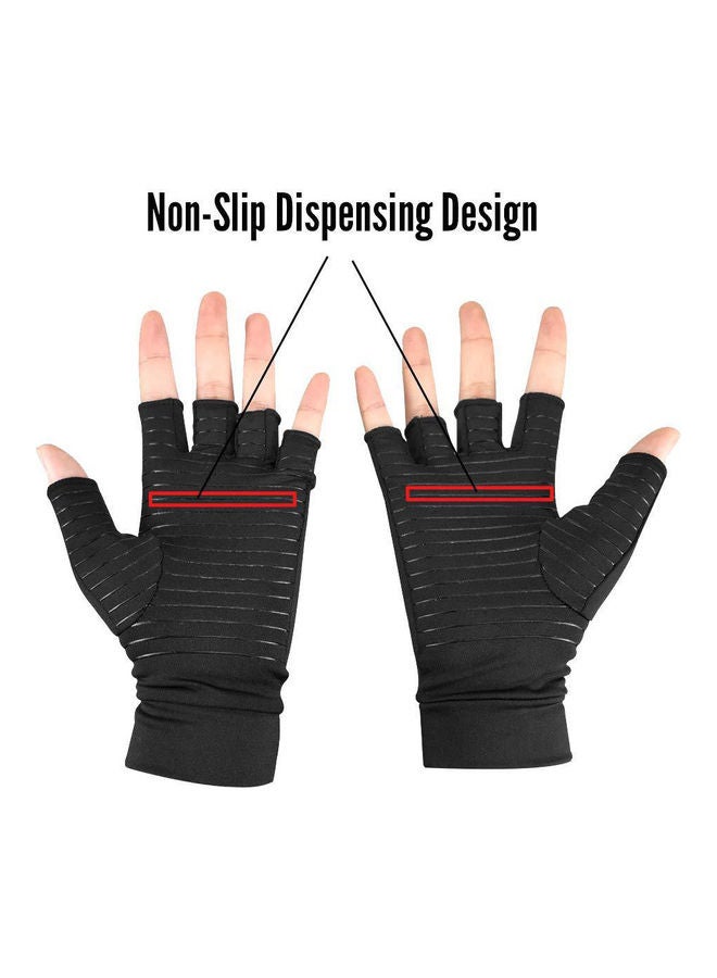 Generic - Copper Compression Arthritis Gloves High Copper Infused Compression Gloves for Women and Men Pain Relief and Healing for Arthritis - Image 1