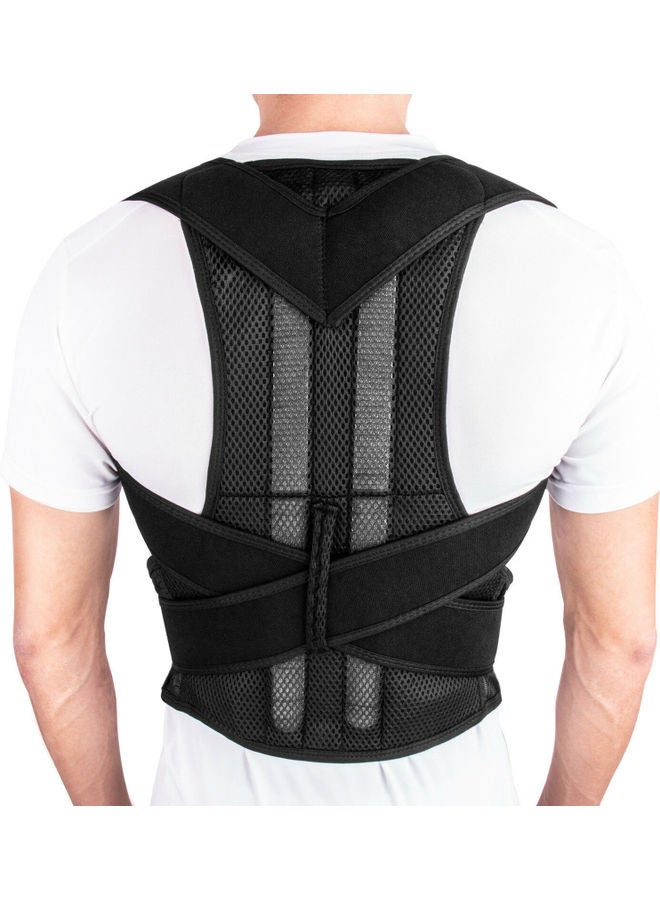 Generic Posture Corrector for Men Women Back Brace Adjustable Straps Shoulder Support Trainer  - Image 1