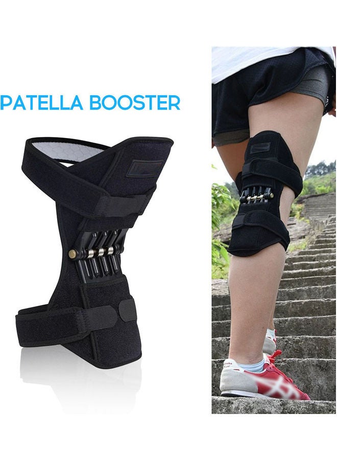 1PCS Knee Booster Joint Support Knee Pads Patella Knee Strap Tibial Booster Powerful Rebound Spring Force for Gym Running Walking Mountain Climbing - Image 1