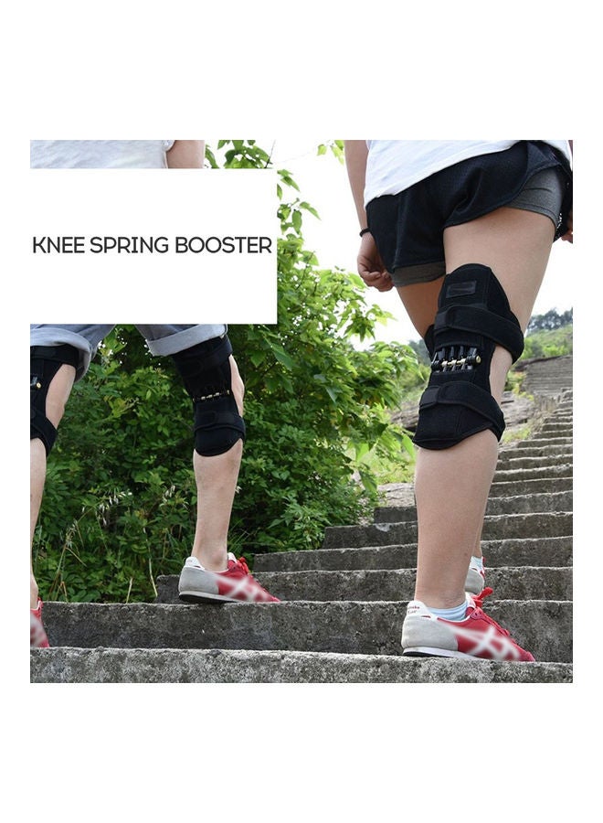 1PCS Knee Booster Joint Support Knee Pads Patella Knee Strap Tibial Booster Powerful Rebound Spring Force for Gym Running Walking Mountain Climbing - Image 4