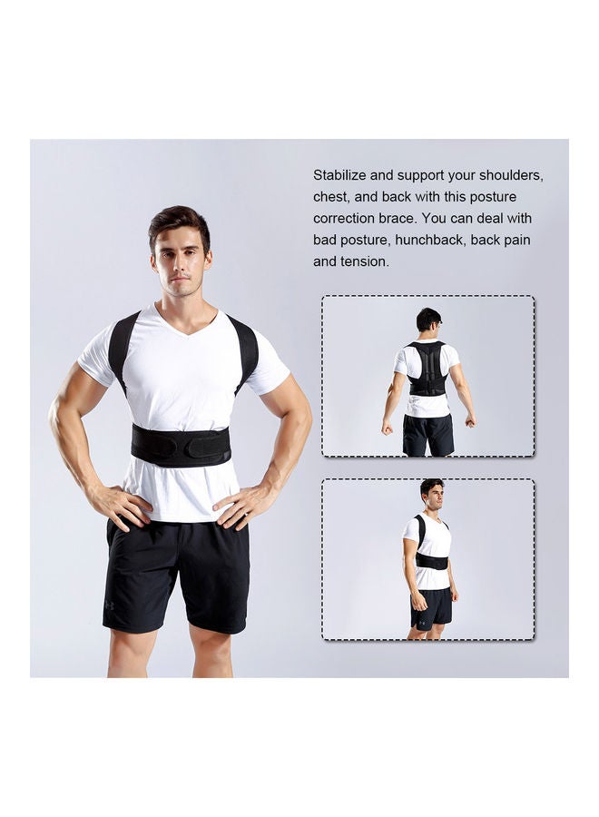 Posture Corrector for Men Women and Kids Back Brace Adjustable Straps Shoulder Support Trainer - Image 3