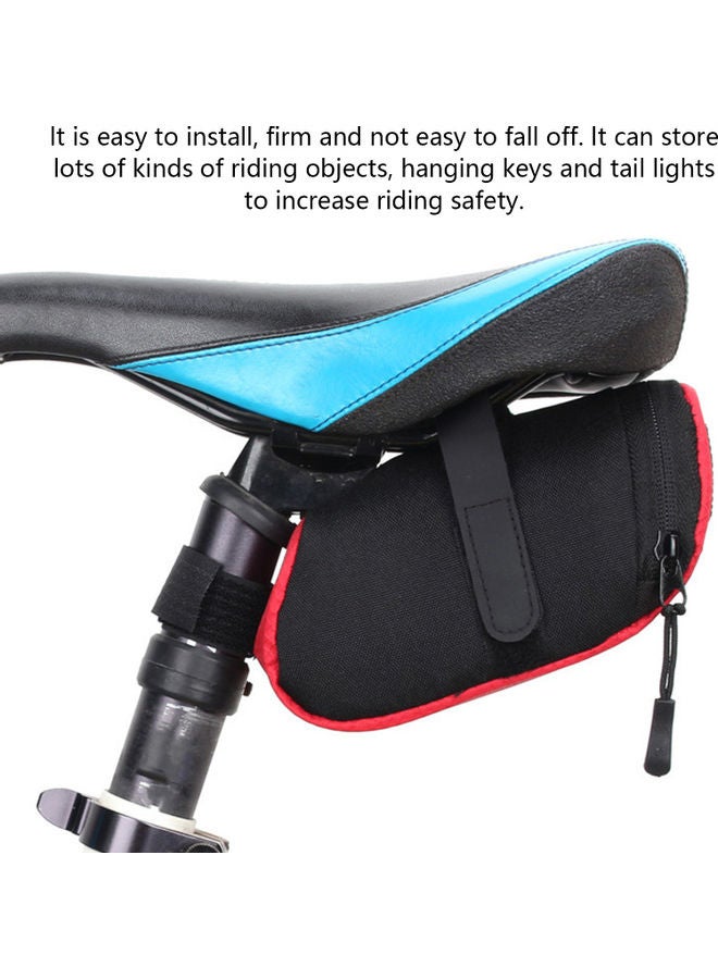 Generic YA-0202 Bicycle Bag Mountain Bike Luggage Bicycle Cushion Bag Equipment Accessories Saddle Storage Bag Cycling Tail Bag 0.065kg  - Image 5